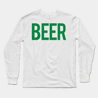 Green Beer Long Sleeve T-Shirt